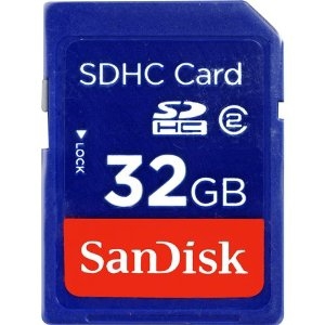 SanDisk Standard 32GB SD Card