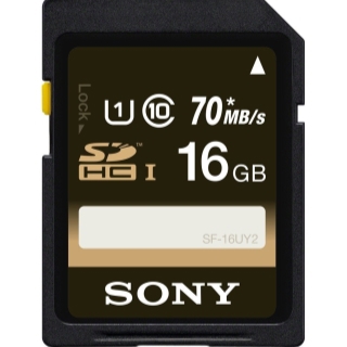 Sony 16GB 70MB/s Class 10 SDHC 